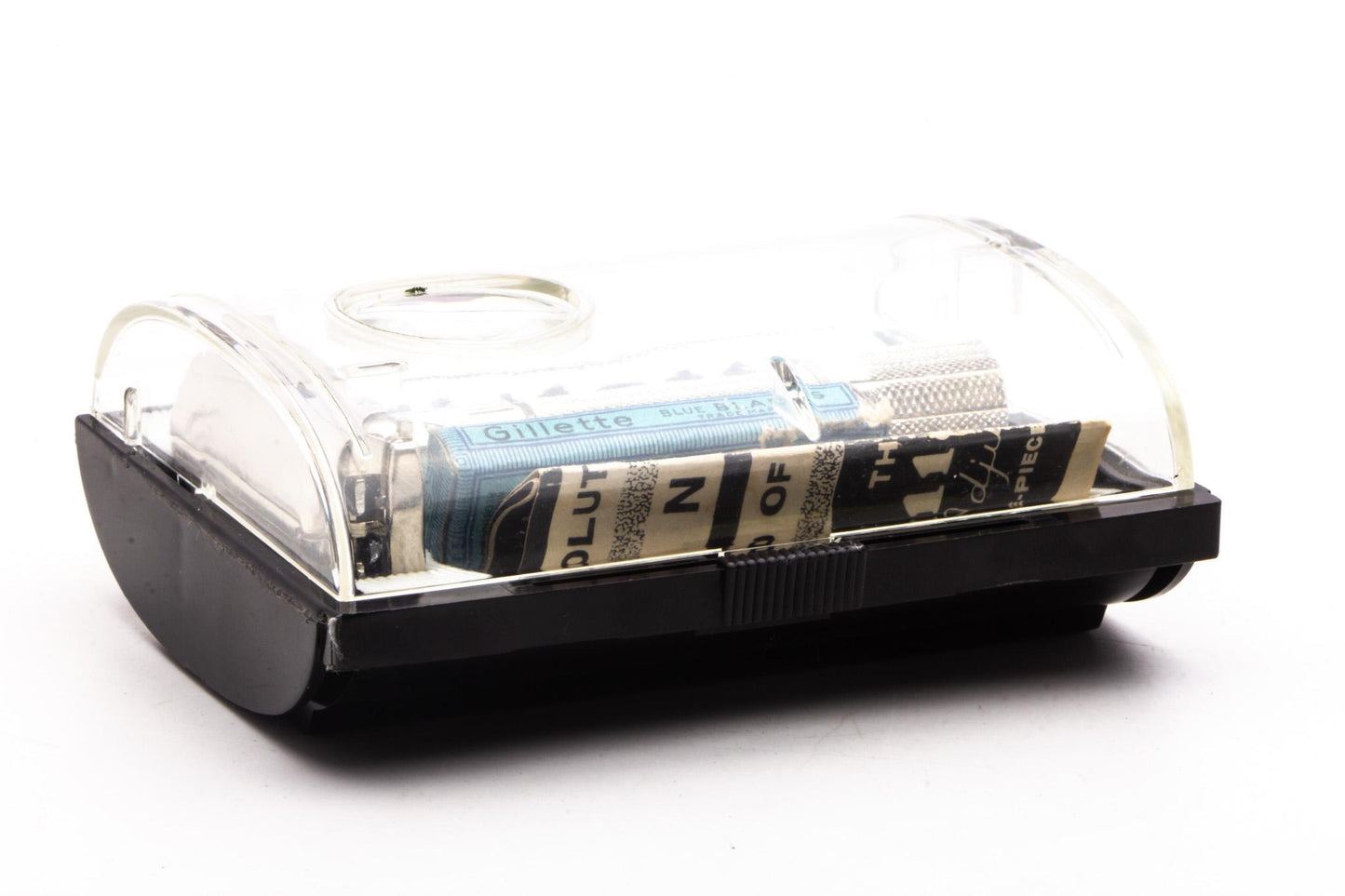 1959 E3 Gillette Fatboy Adjustable Double Edge Razor Set | Original Condition