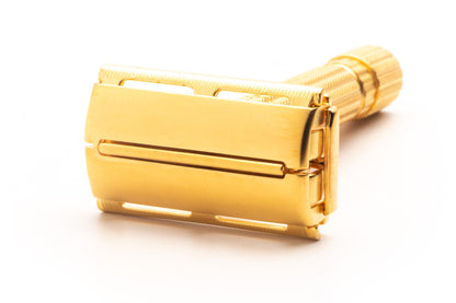 1940's Gillette Aristocrat Double Edge Safety Razor | Champagne Revamp