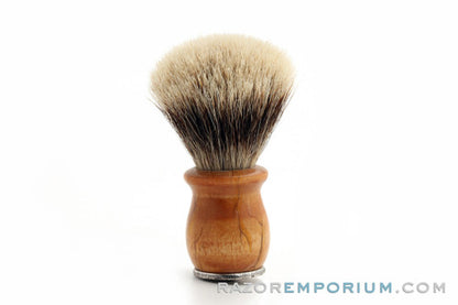 Artisan Badger Shave Brush Texas Half Dollar