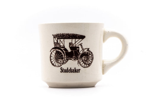 Vintage Studebaker Shave Mug | Brown