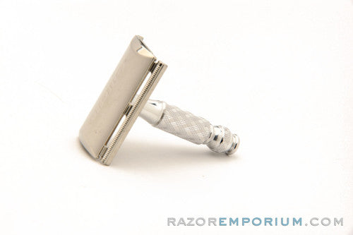 1970 Gillette Mini Ball End Tech 3 Piece DE Razor w/ Case and Blade - P4