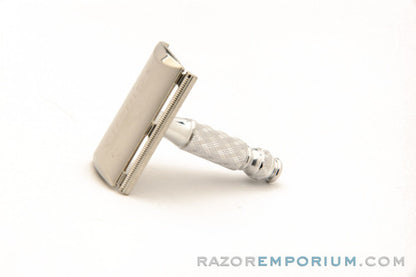 1970 Gillette Mini Ball End Tech 3 Piece DE Razor w/ Case and Blade - P4