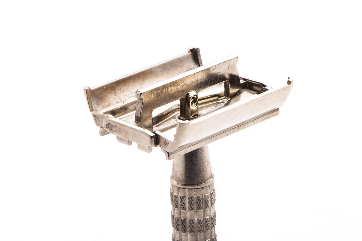Gillete Razor Red 1959 E2 Gillette Red Tip Super Speed Double Edge Razor | Original Cond ...