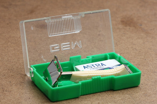 GEM 1950's G-Bar Single Edge Razor Green Case – Razor Emporium