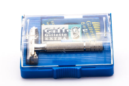 1953 Y4 Gillette Super Speed Double Edge Safety Razor Set | Original Condition