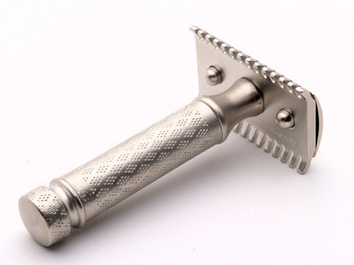 1921 Gillette New Improved Tuckaway DE Safety Razor  | Factory Nickel Revamp