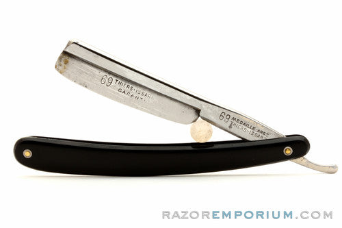 5/8" Thiers-Issard Thiers-Issard "69 Garanti" Frameback Medaille Argi Straight Razor | France