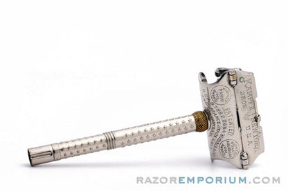 1910's Gem Star Lather Catcher Model Safety Razor Set