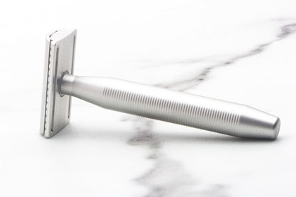 Greencult Razors | APL Aluminum Double Edge Safety Razor - Silver
