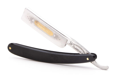 7/8" Filarmonica 14 Especial Jose Monserrat Pou Straight Razor With Black Scales