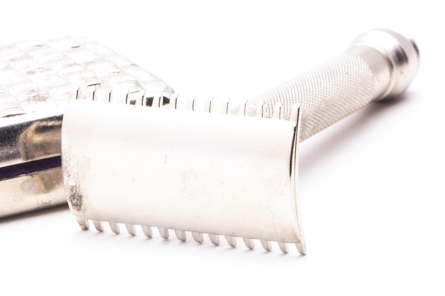 1909 Gillette ABC Pocket Edition Set With Basket Weave Case | Original Condition