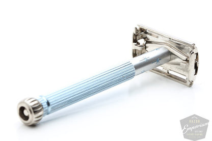 Gillette 1964 Blue Star Lady Gillette Double Edge Safety Razor