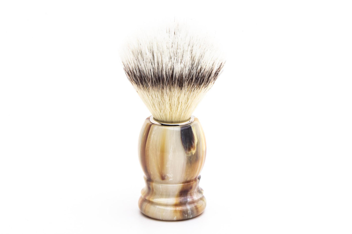 Mondial 1908 Synthetic Shaving Brush with Marble Handle