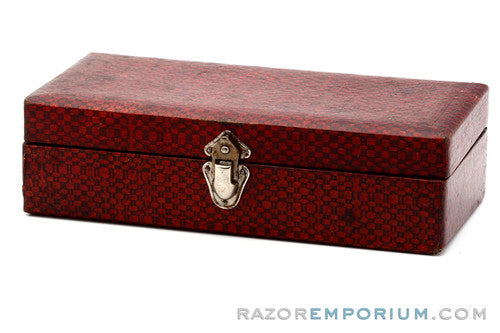 1930's L'Essor Single Edge Razor Set w/ Case & Strop