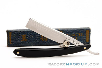 6/8'' Yasuki S.2 Steel Straight Razor with box | Japan