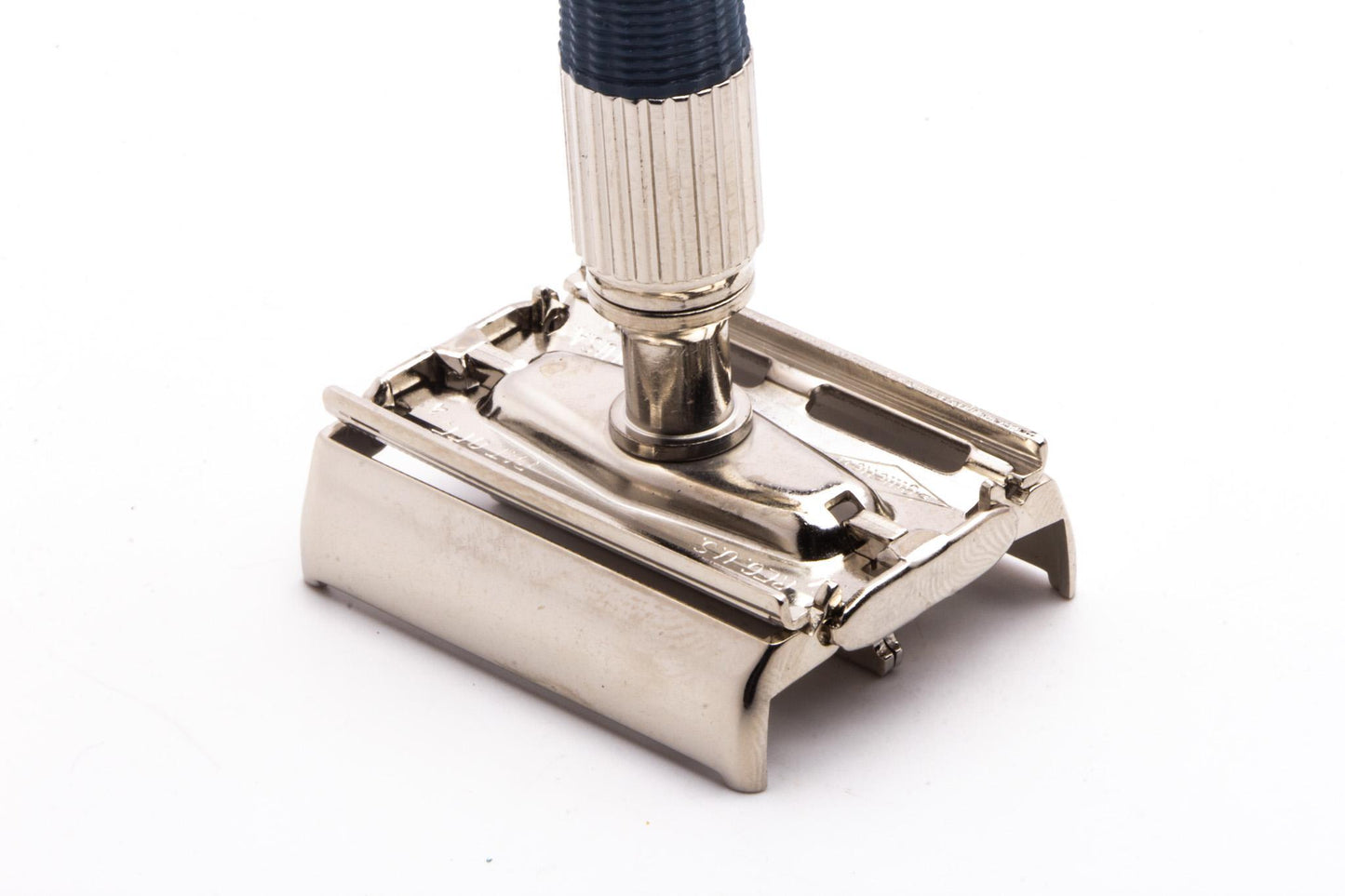 1975 V4 Gillette Knack Double Edge Safety Razor | Factory Nickel Revamp