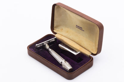 1930's GEM Micromatic Razor Single Edge Safety Razor Set | Original Condition