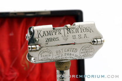 1910's Gem Star Lather Catcher Model Safety Razor Set