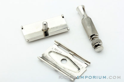 1966 Gillette Travel Safety Razor L1 with Metal Case