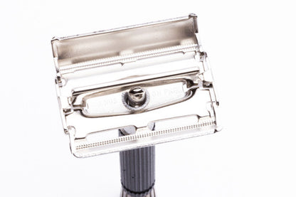 1971 Gillette Black Handle Super Speed Safety Razor R2