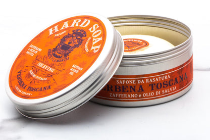 Abbate Y La Mantia | Agrumi di Toscana - Verbena Toscana Hard Shaving Soap, 150g