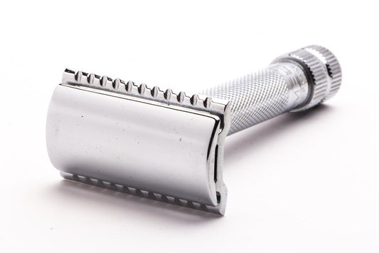 Merkur 34C HD Chrome Plated DE Safety Razor | Pre-Owned