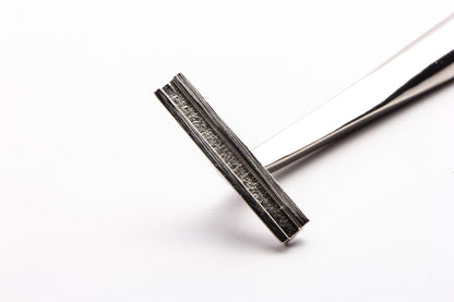 1970's Trac II Metal Razor Handle