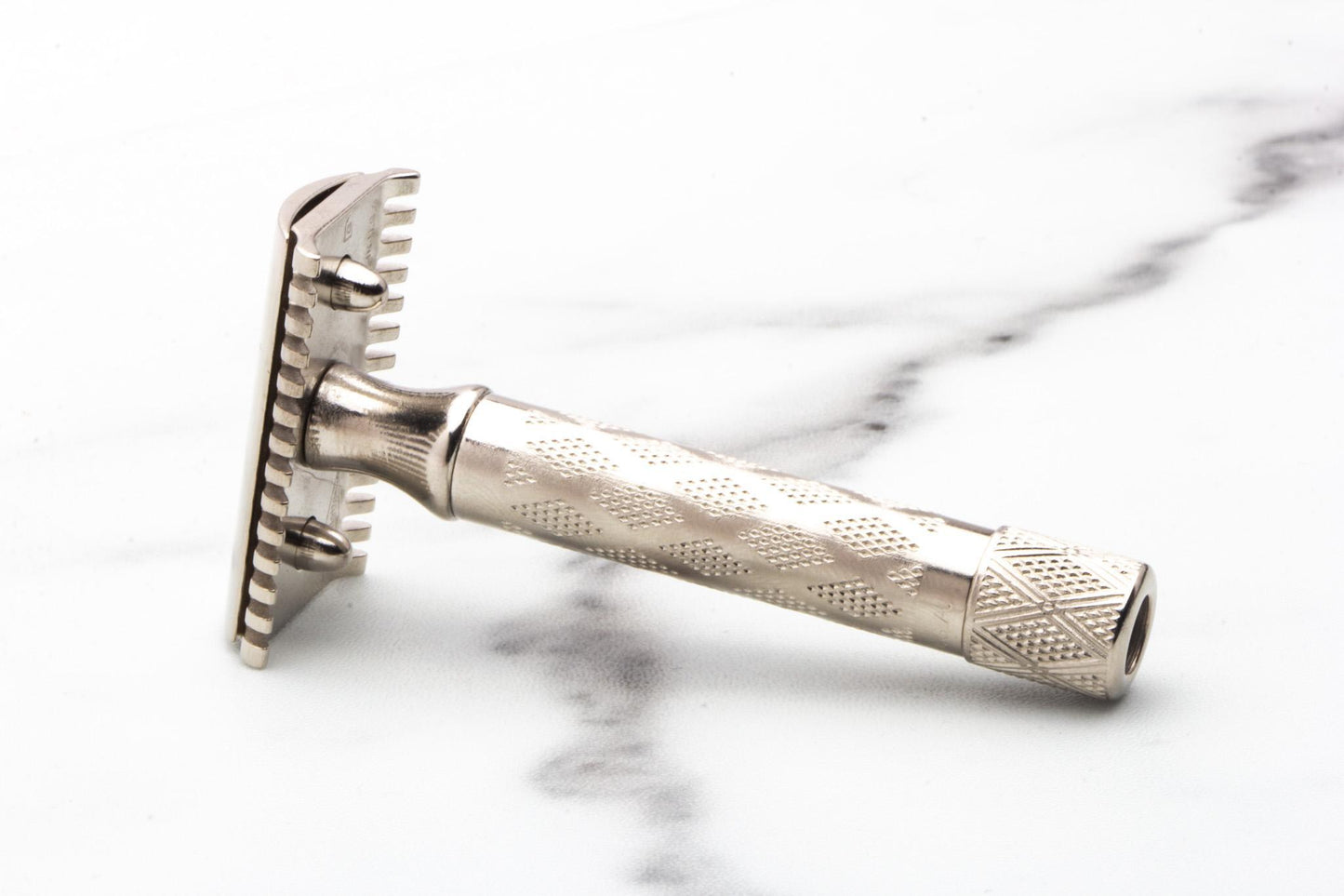 1922 Gillette New Improved Tuckaway Double Edge Safety Razor | Factory Nickel Revamp