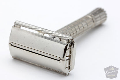 1959 Gillette E4 Flare Tip Regular Super Speed Safety Razor