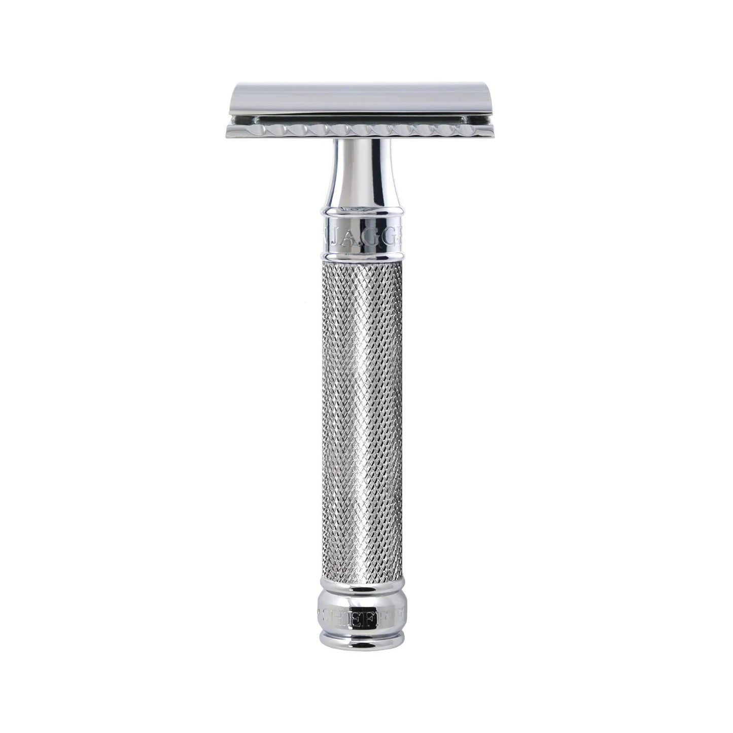 Edwin Jagger | DE89 Double Edge Safety Razor Chrome Knurled