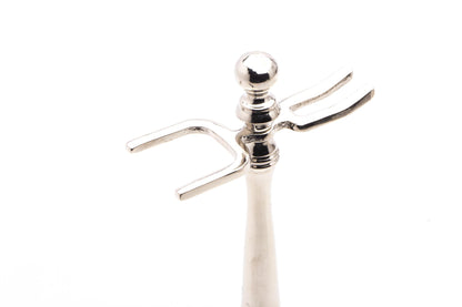 Two Piece Stainless Steel Razor or Brush Stand