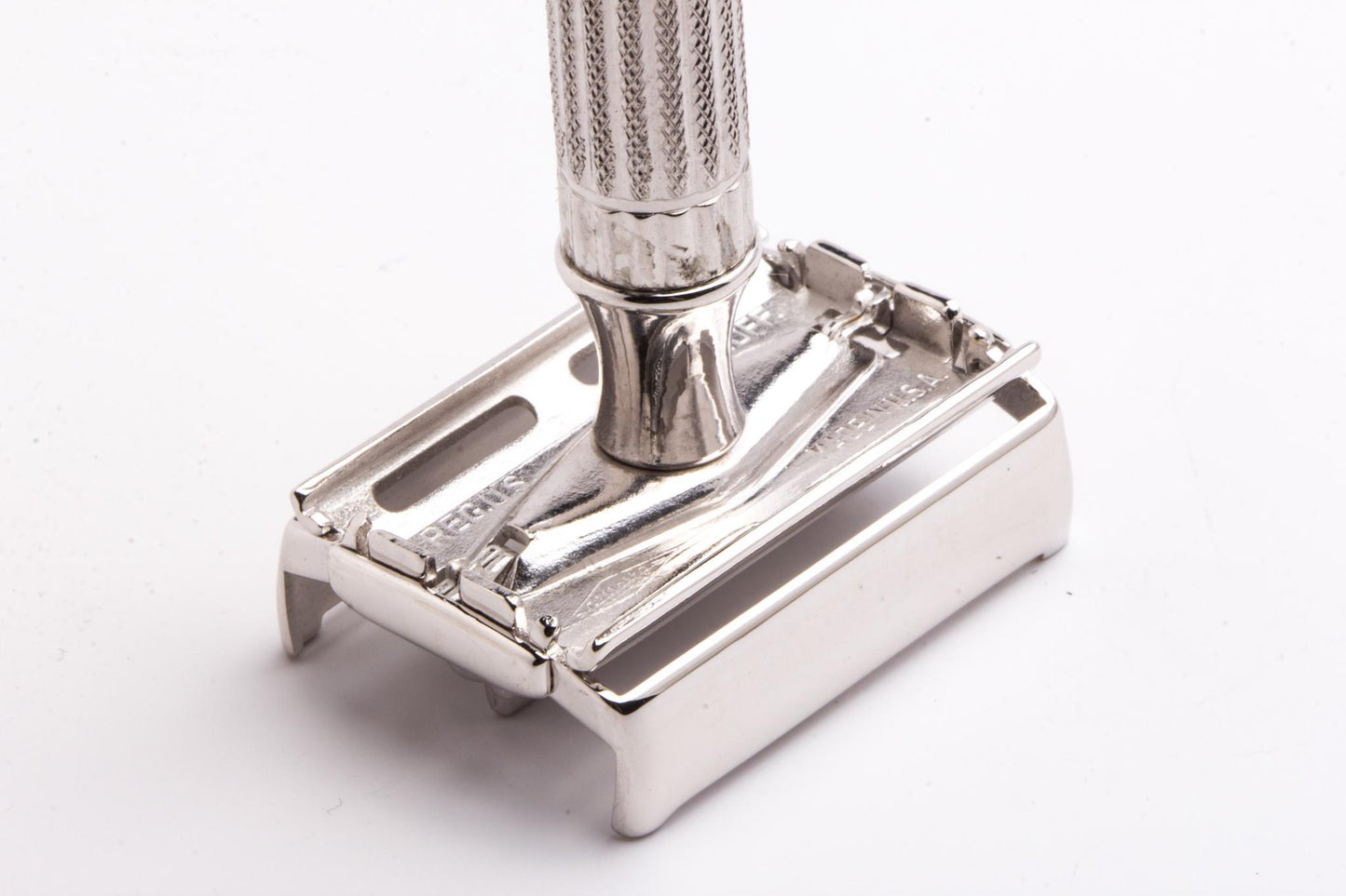 1948-51 Gillette Aristocrat Double Edge Safety Razor | Rhodium Revamp