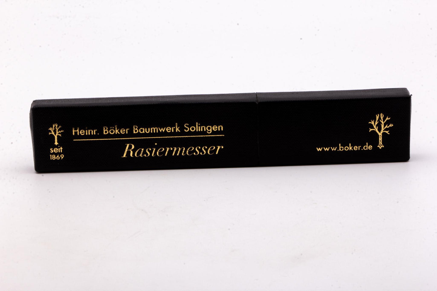 Vintage Restored | 5/8" Boker  Rasiermesser Edelweiss With Blonde Horn Scales