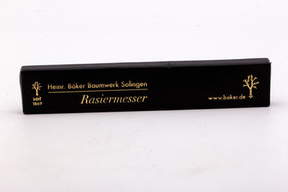 Vintage Restored | 5/8" Boker  Rasiermesser Edelweiss With Blonde Horn Scales
