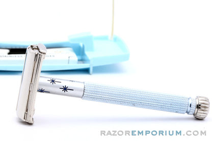 1966 Gillette Blue Star Lady Gillette Set - Mint