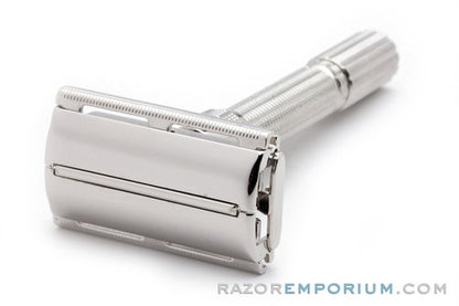 1963 Gillette Slim Adjustable I1 DE Safety Razor Rhodium Revamp