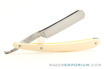 5/8" Dorko #101 Vintage Round Point Straight Razor w/ Case | Solingen Germany