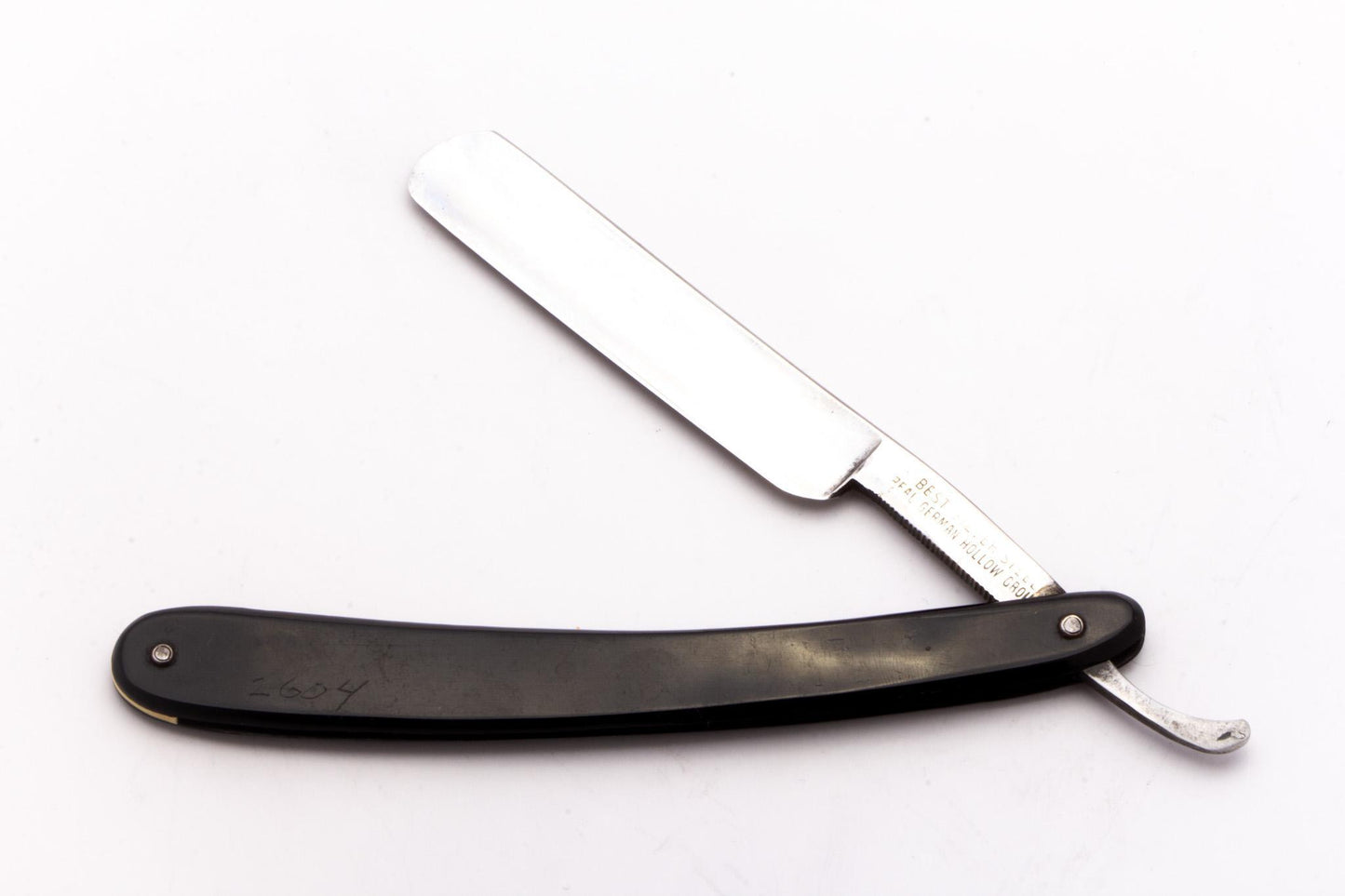11/16" Best Silver Steel Vintage Restored Straight Razor