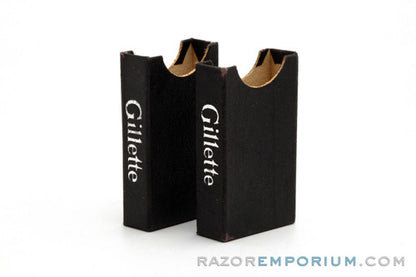 1900's Gillette Cardboard Blade Banks