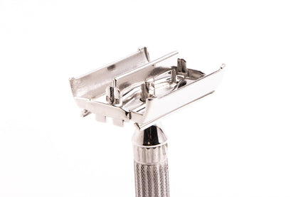 1948-51 Gillette Aristocrat Double Edge Safety Razor | Rhodium Revamp