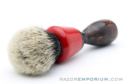 Vintage Shave Brush XD Super Fine Luxury Badger Revamp