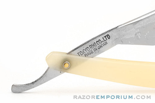 13/16'' 6500 Hoshi Tombo Tokyo Riki Co Straight Razor |  Japan
