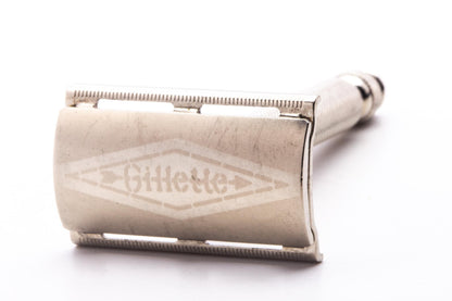 1939-1947 Gillette Ball End Tech Double Edge Safety Razor | Original Condition