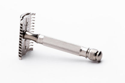 1930's Gillette Goodwill DE Safety  Razor Nickel Revamp