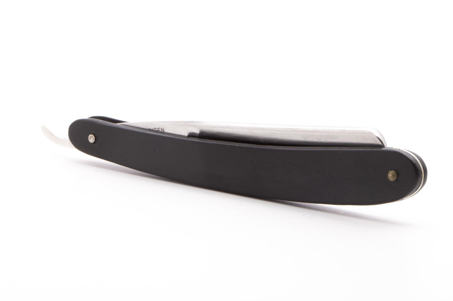 5/8" Dovo Solingen 'INOX' Ebony Wood Scales - Pre-Owned