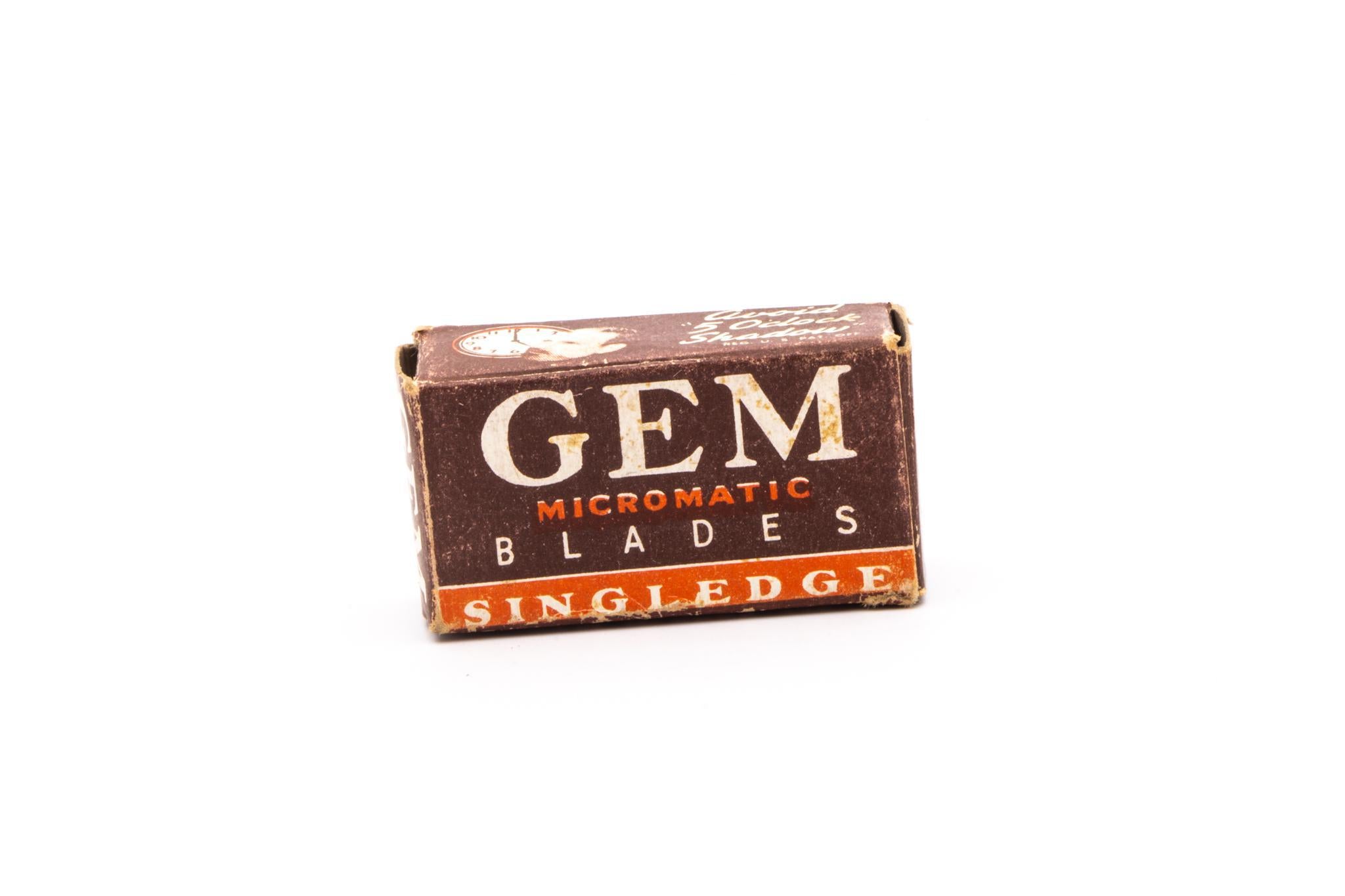 Gem MicroMatic Single Edge Blades | NOS - 5 count – Razor Emporium