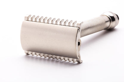 1930's Gillette NEW Long Comb Ball End Razor | Factory Nickel Revamp