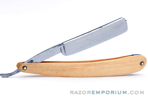 5/8" J Ireland Cutler Round Point Maple Scales | Brighton, England