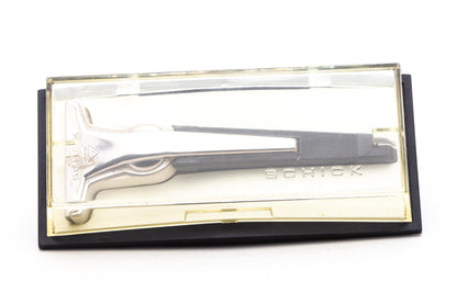 1960s Schick Adjustable Injector Safety Razor Set | Original Condition