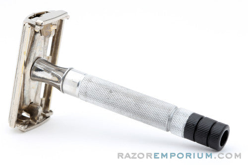 1952 Gillette Black Tip Super Speed Double Edge Razor X1